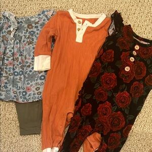Pack of 3 Baby Girl Outfits